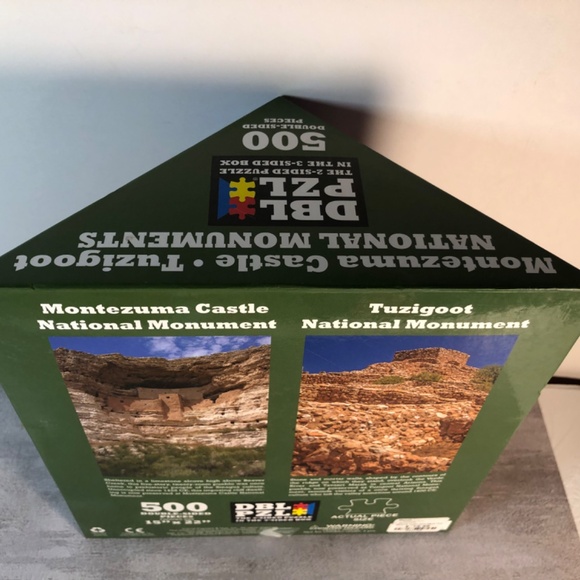 Montezuma Castle and Tuzigoot National Monuments 500 pc puzzle 🧩 Completed15" - Picture 10 of 10